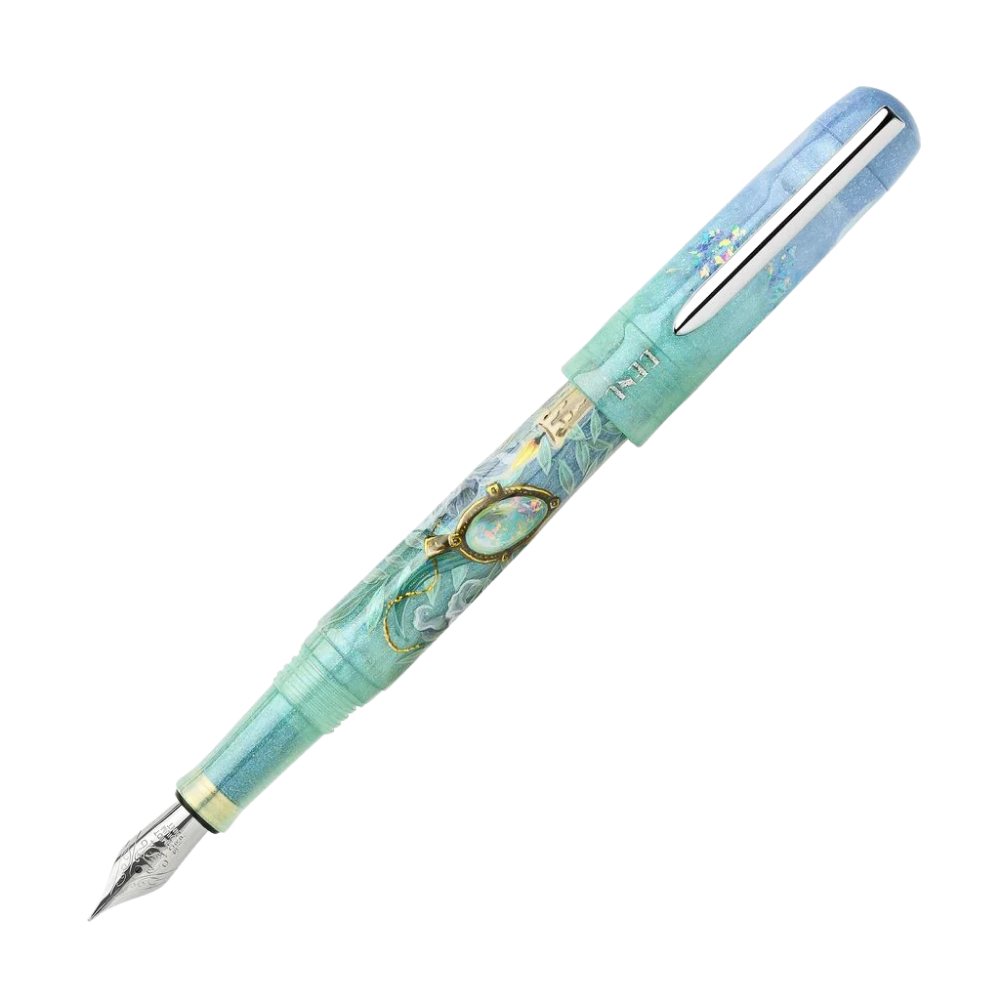 Benu Talisman White Lily Fountain Pen