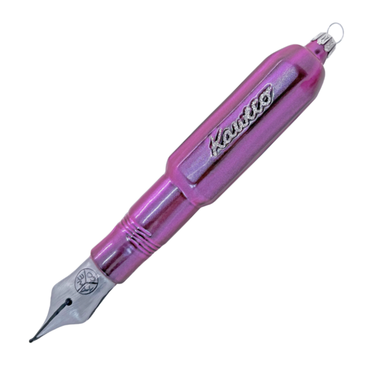 Kaweco DECO Glass Pen Purple Weihnachtsornament