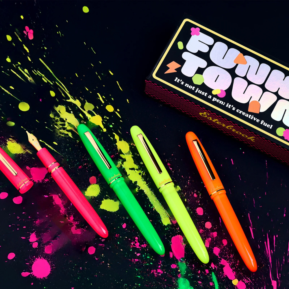 Esterbrook Estie Funkytown Yellow Gold Trim Füllhalter