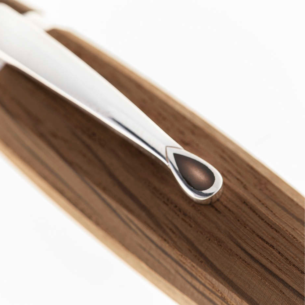 Scribo La Tradizionale Limited Edition Oak Wood & Silver Füllfederhalter