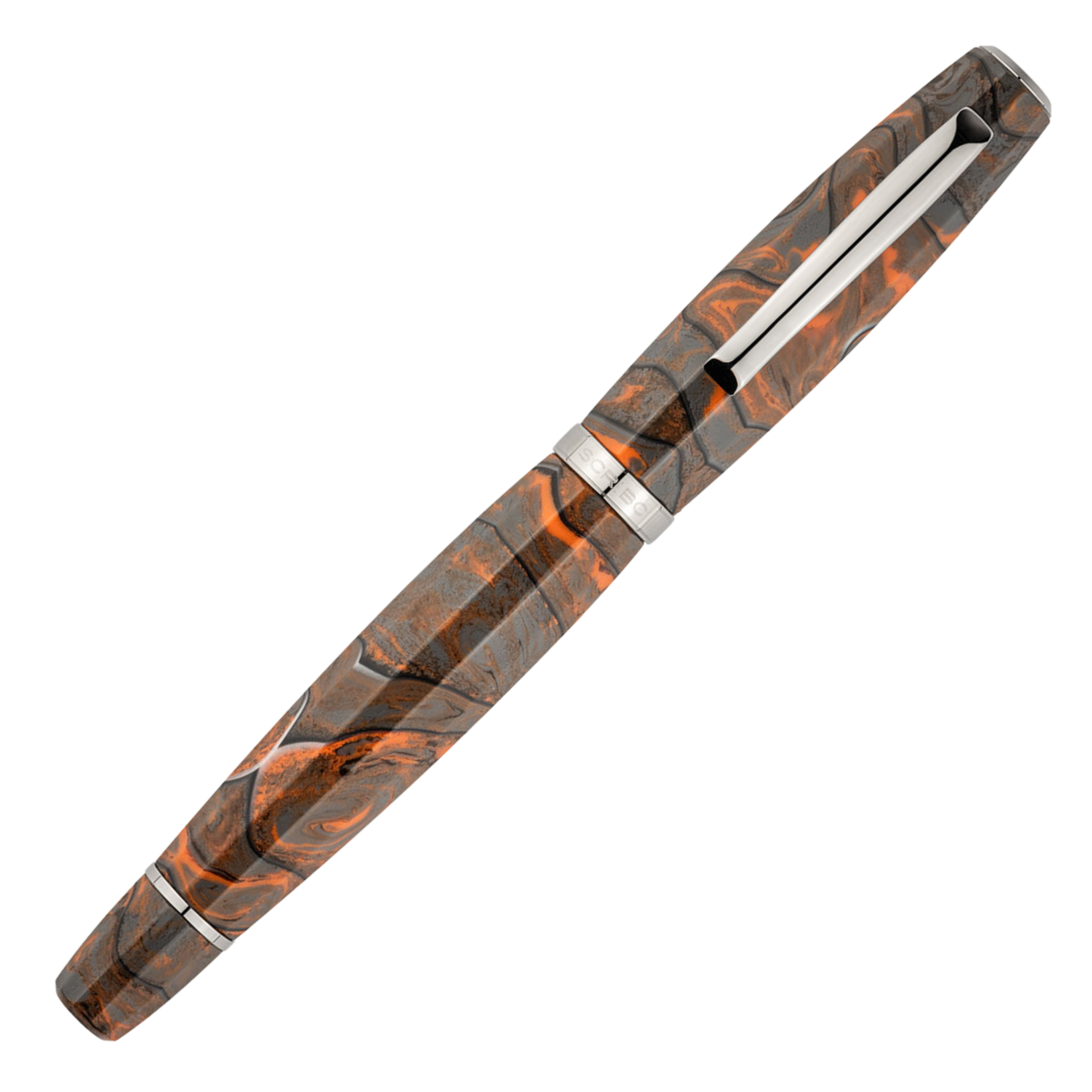 Scribo FEEL Corteccia Ruthenium Trim Fountain Pen