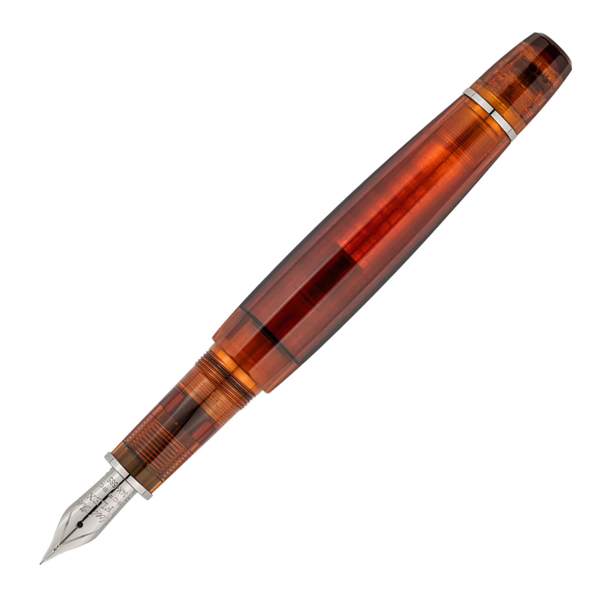 Scribo FEEL Resina Ruthenium Trim Fountain Pen