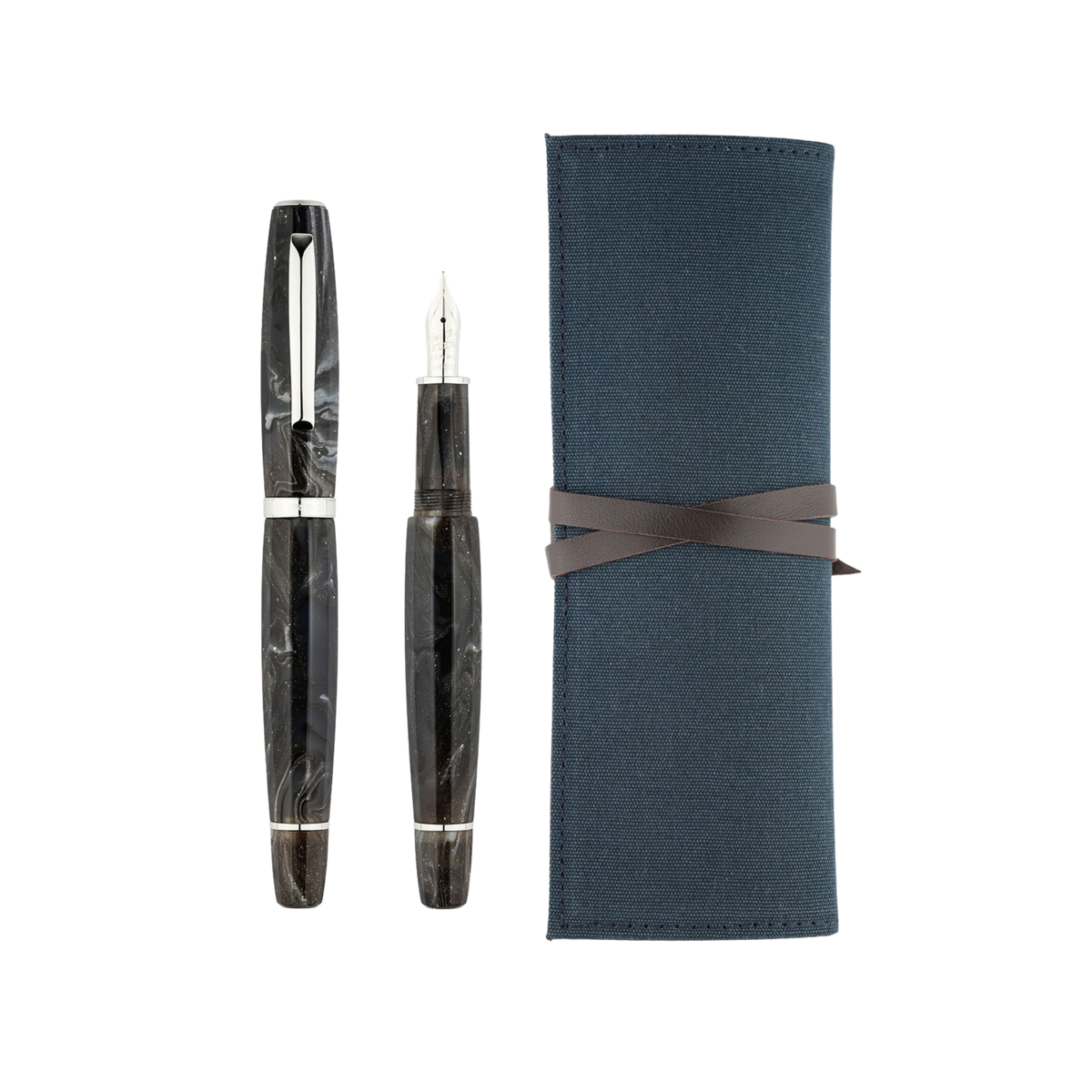 Scribo FEEL Nova Stella Platin Trim Füllfederhalter