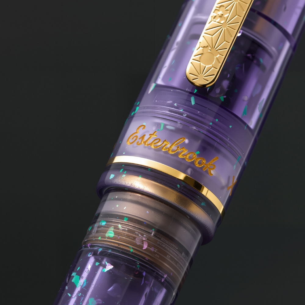Esterbrook Estie Sakura Street Gold Trim Fountain Pen