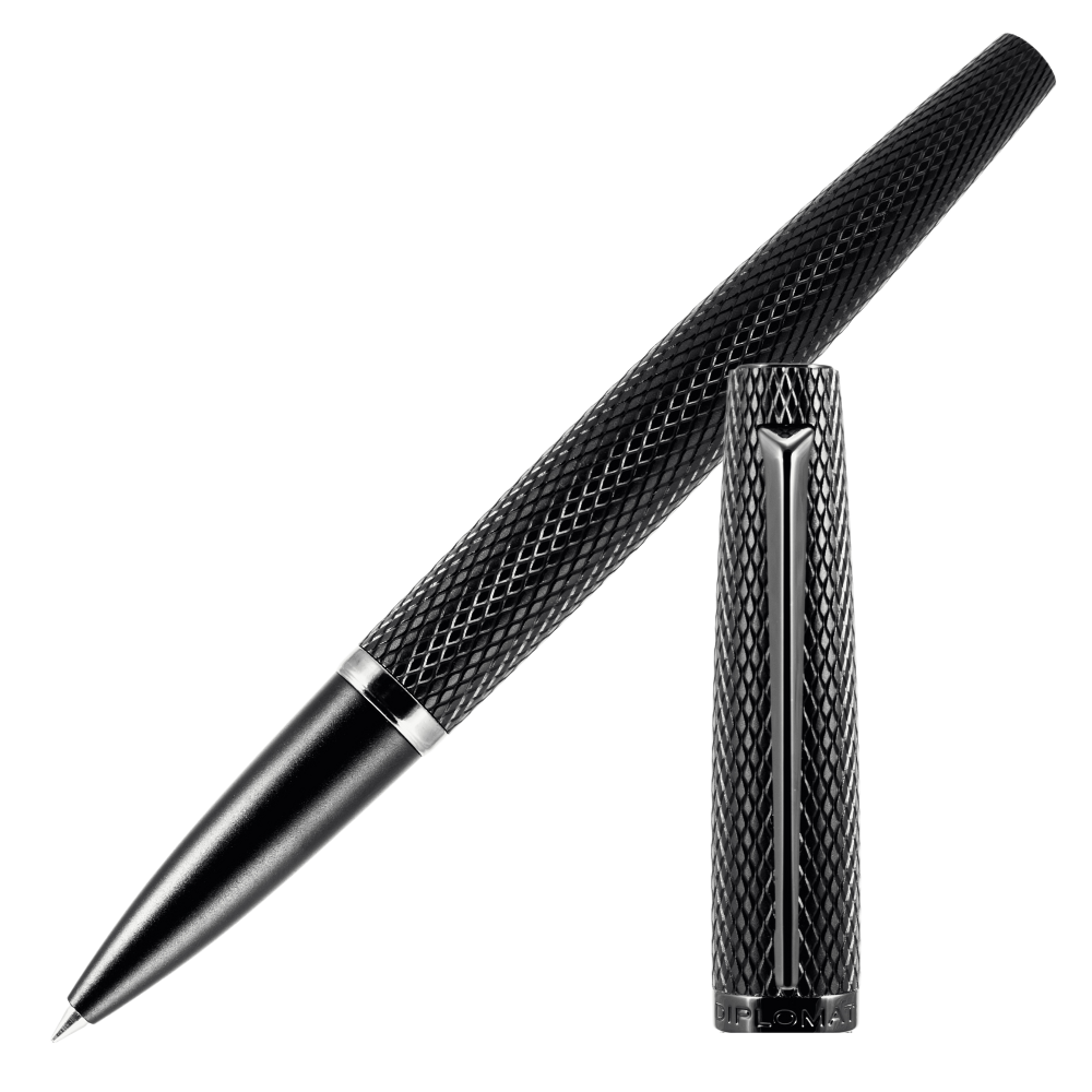 Diplomat Viper Schwarz Rollerball