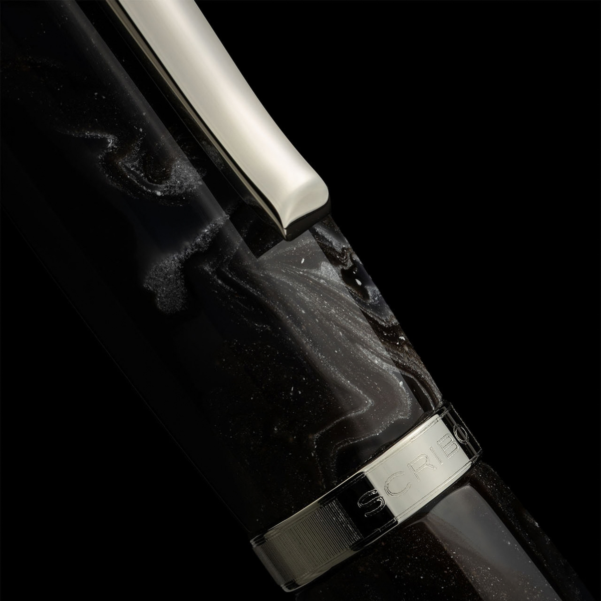 Scribo FEEL Nova Stella Platin Trim Füllfederhalter