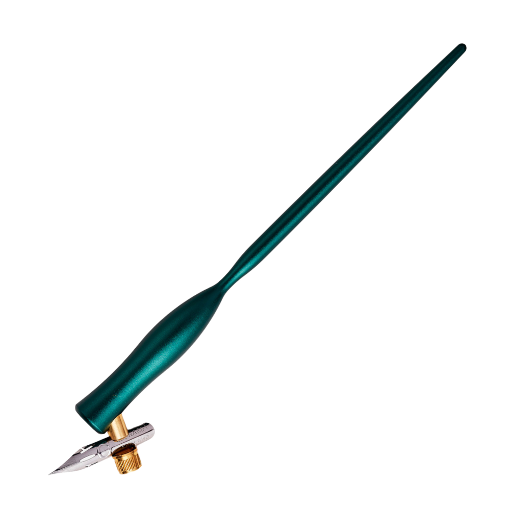 Tom´s Studio Flourish - Calligraphy Pen - Ivy / Oblique