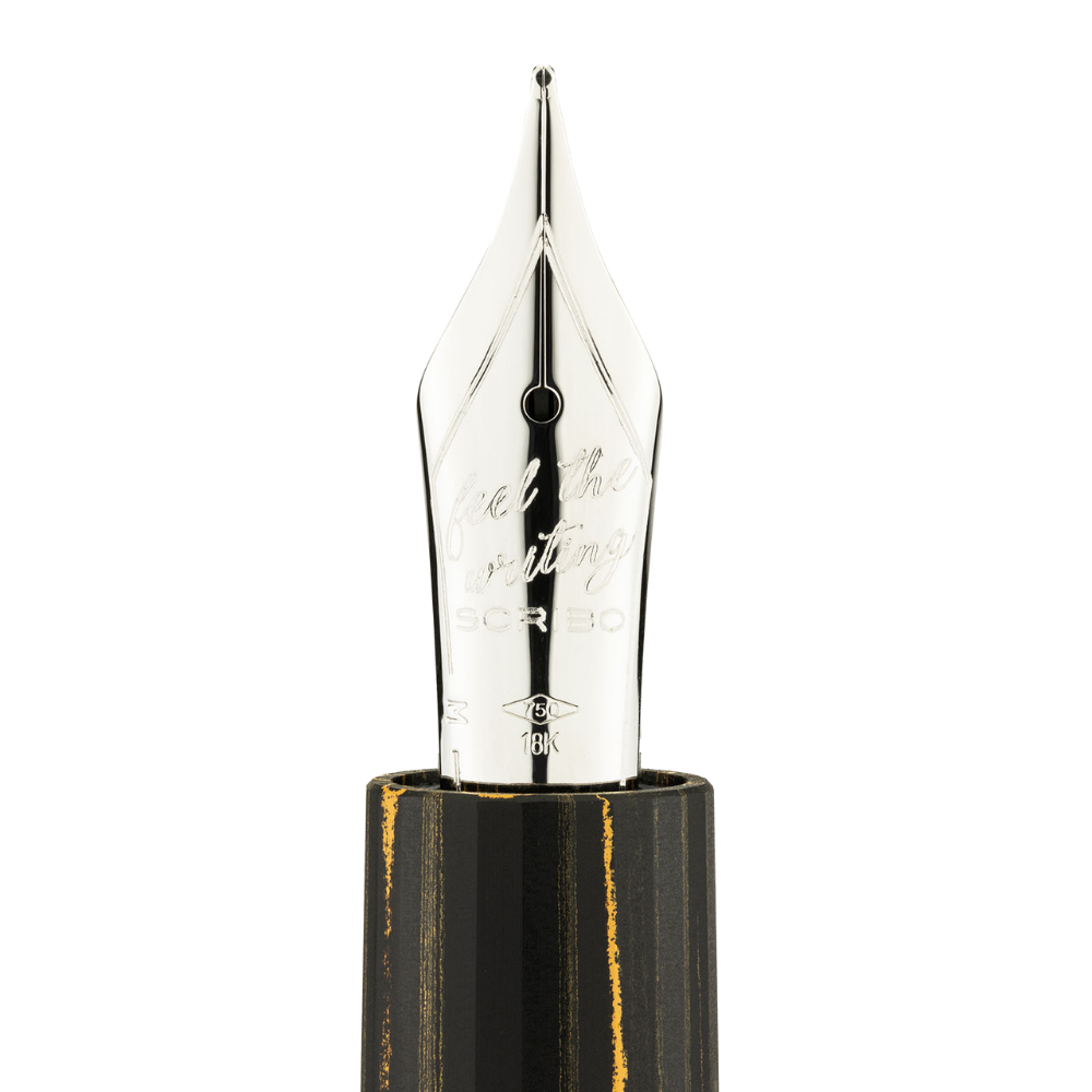 Scribo FLOW Memoria Platin Trim Füllfederhalter