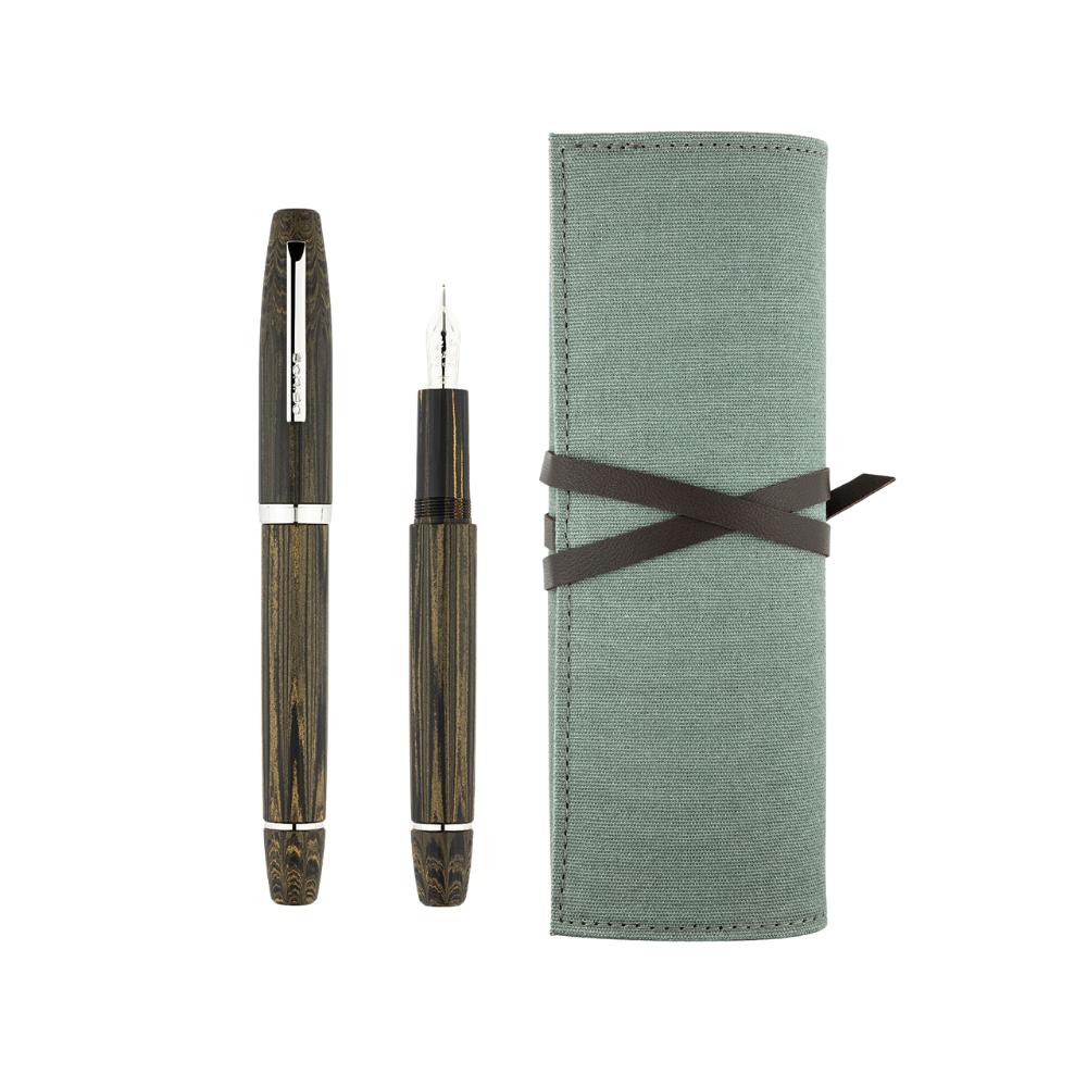 Scribo FLOW Memoria Platin Trim Füllfederhalter