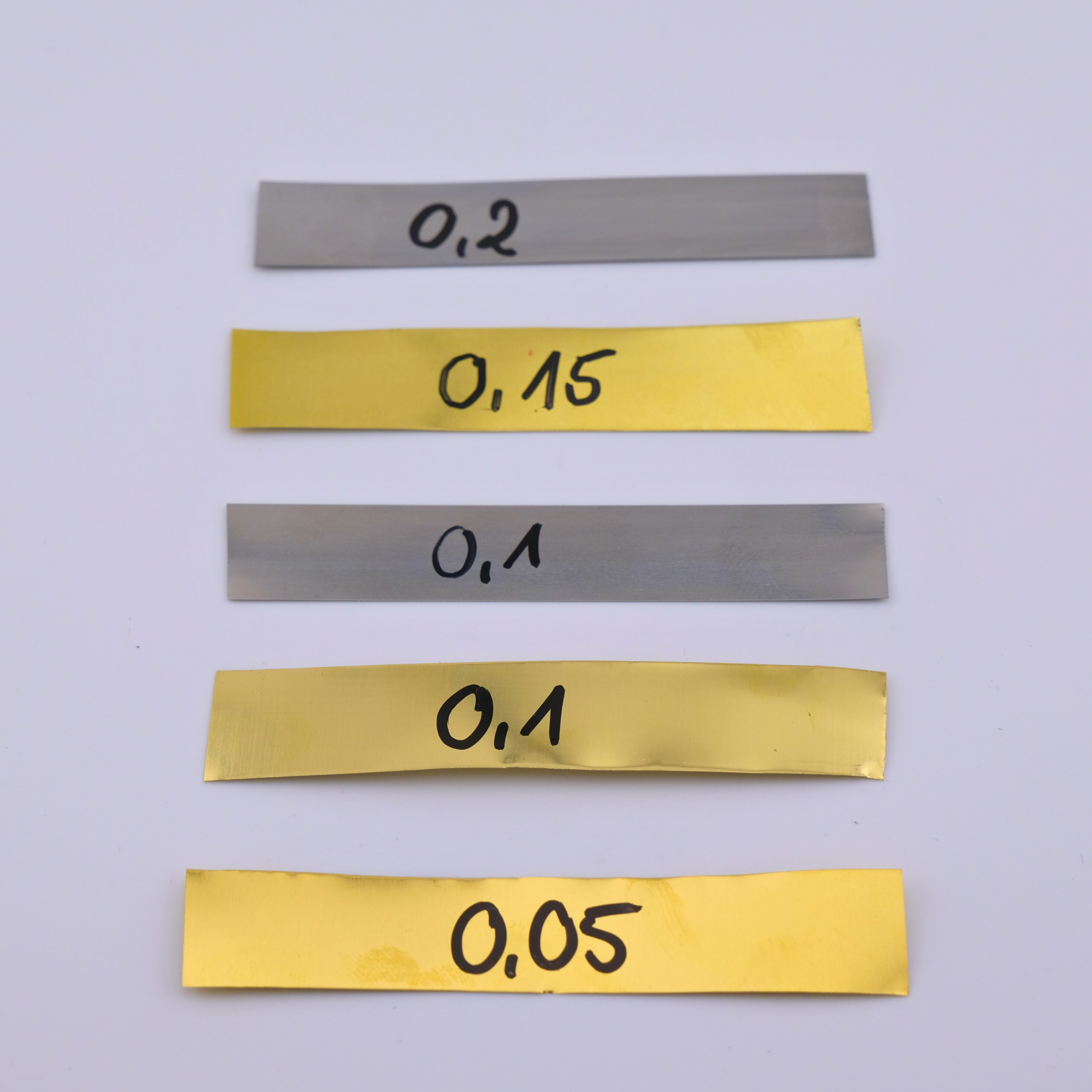 Bleche aus Messing oder Stahl - Brass Sheets