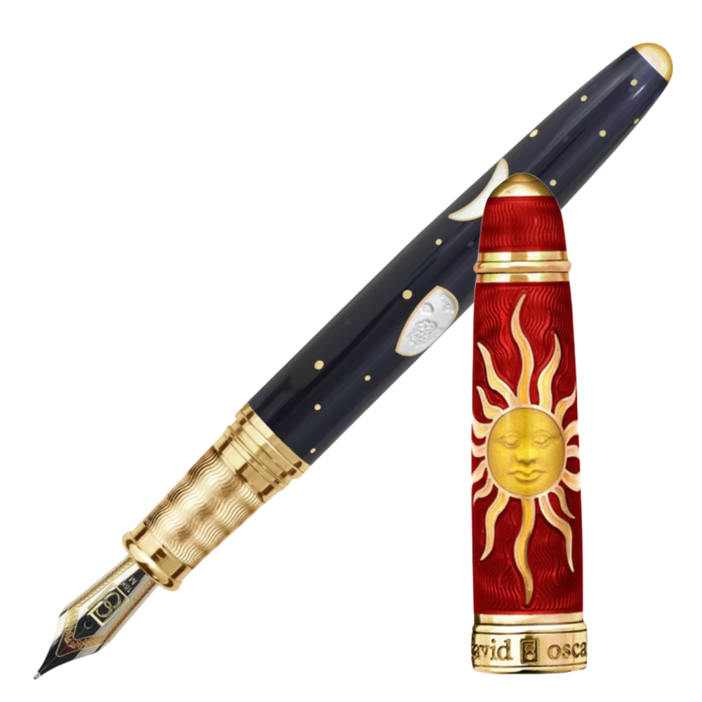 David Oscarson – Celestial Collection - Fire Red Gold