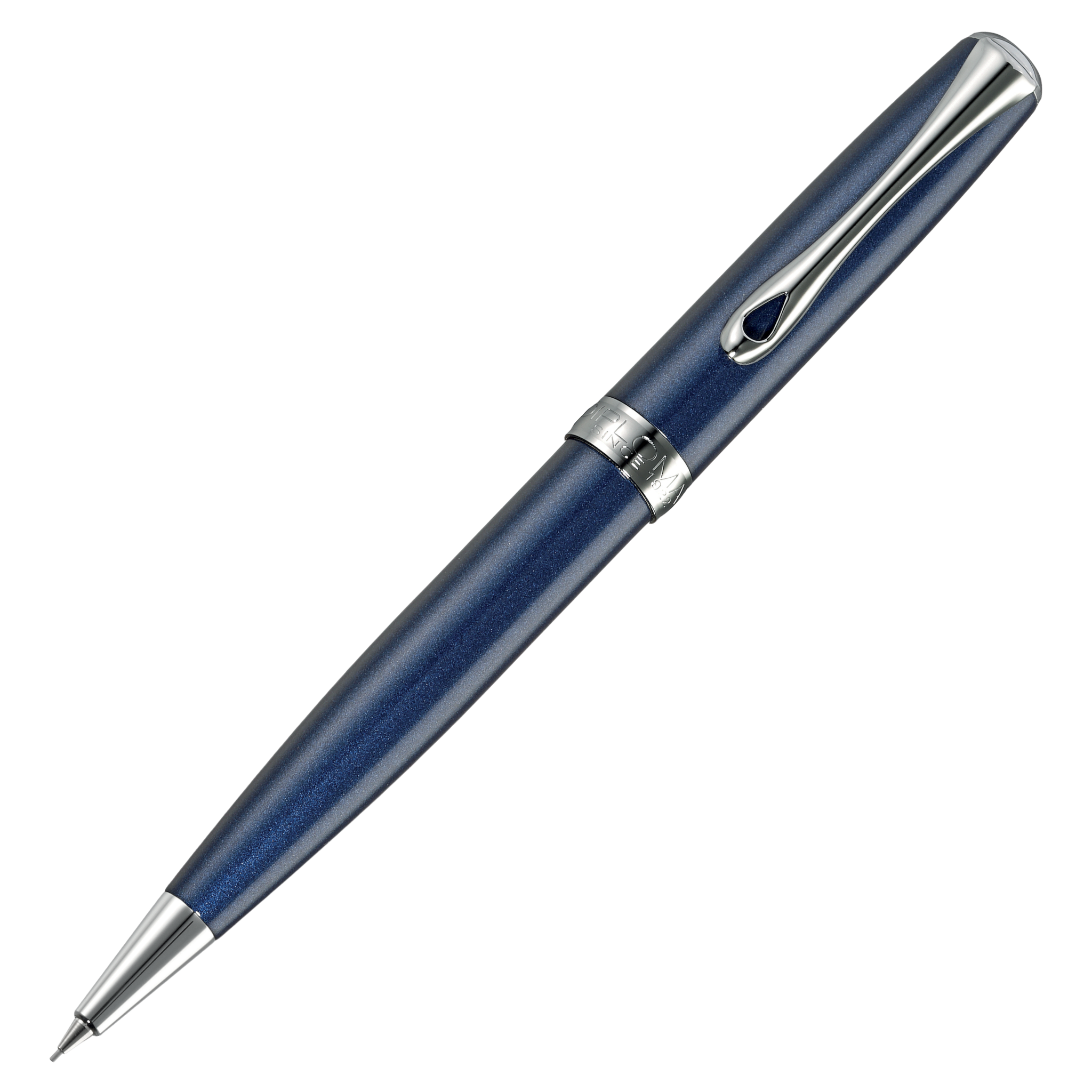 Diplomat Excellence A2 Midnight Blue Chrom Mechanical Pencil
