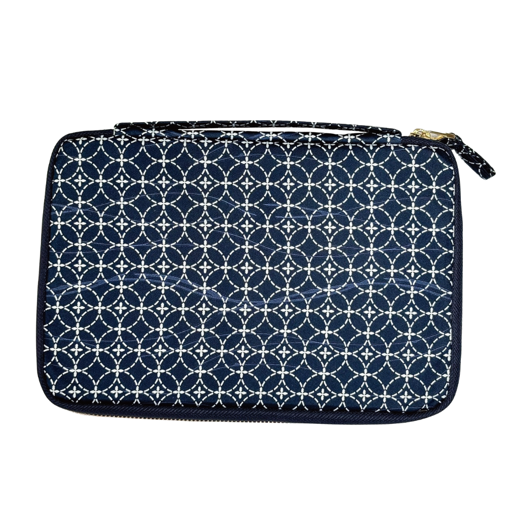 Kyoku haku Rippling Waters Zippered Pen Case für 10 Schreibgeräte