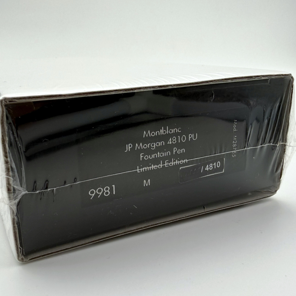 Montblanc PoA 4810 J.P. Morgan 2004 Sealed Füllfederhalter