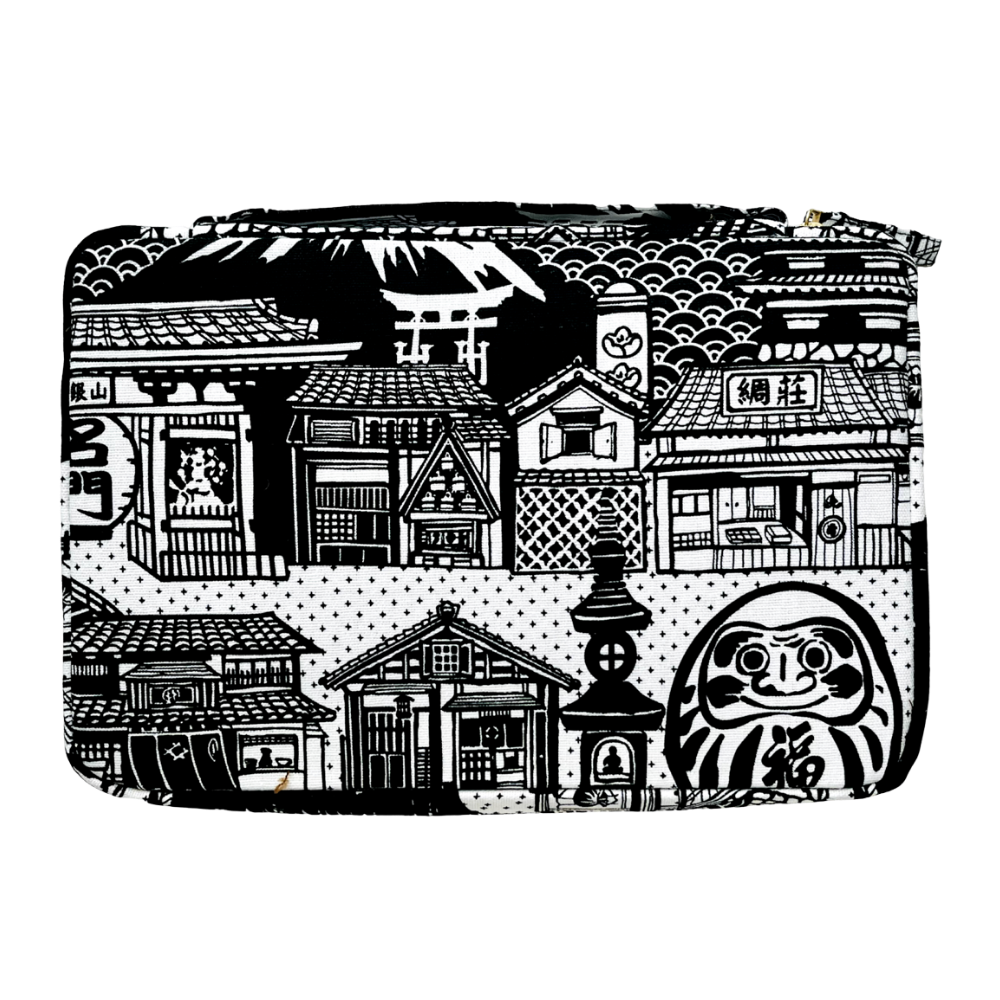 Kyoku haku Damen Zippered Pen Case für 20 Schreibgeräte