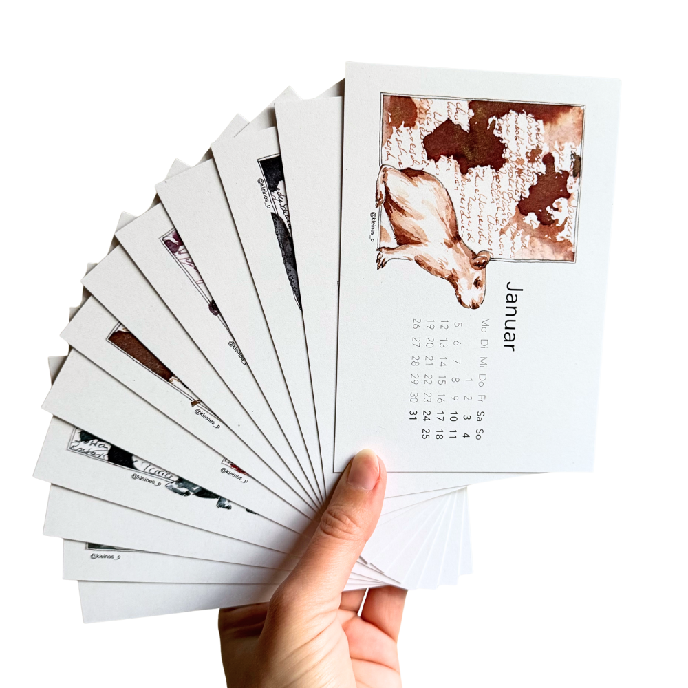 Postkarten Kalender 2026