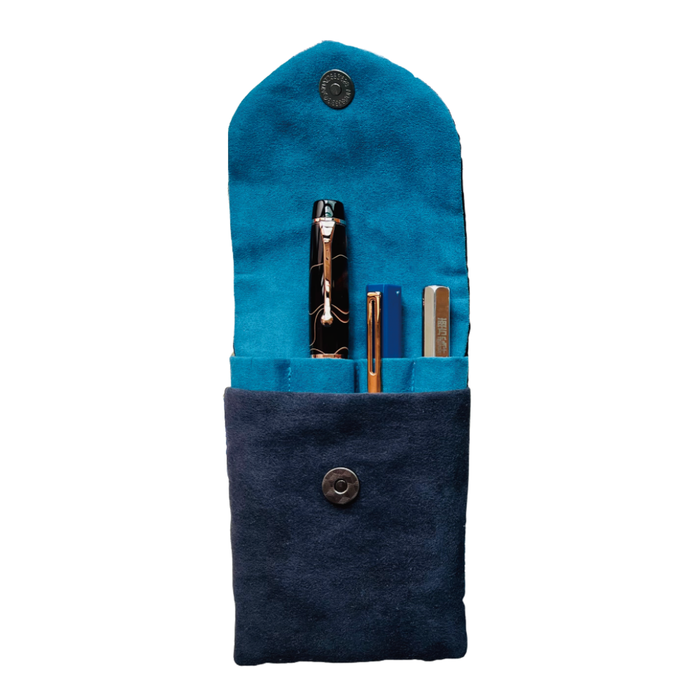 Kyoku haku Classic Pen Case für 4 Schreibgeräte
