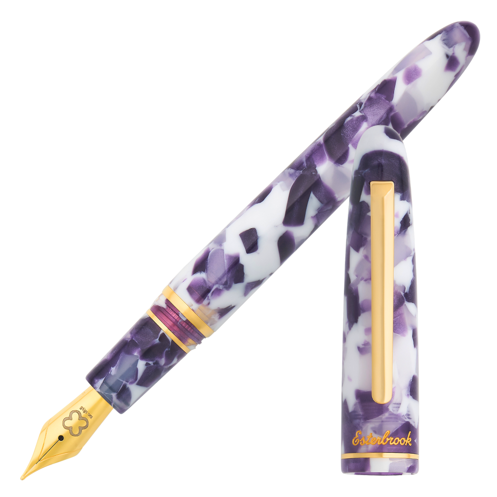 Esterbrook Estie Bestie Sugar Plum Purple Gold Trim Füllhalter