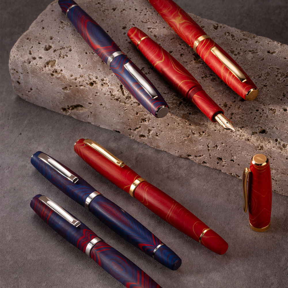 Scribo LA DOTTA Liber Gold Trim Füllfederhalter