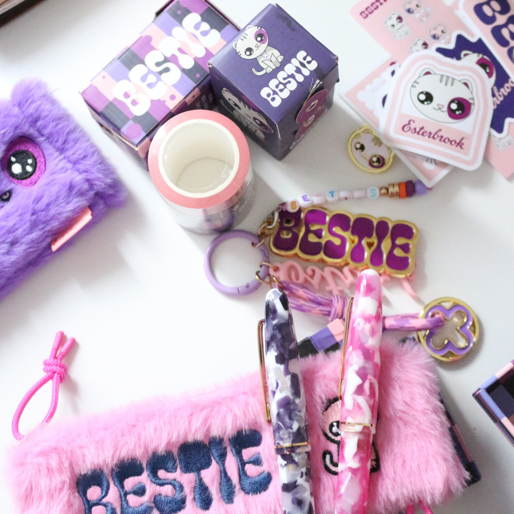 Esterbrook Estie Bestie Bubble Gum Pink Gold Trim Füllhalter