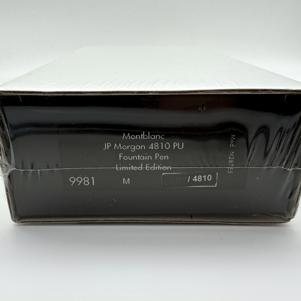 Montblanc PoA 4810 J.P. Morgan 2004 Sealed Füllfederhalter