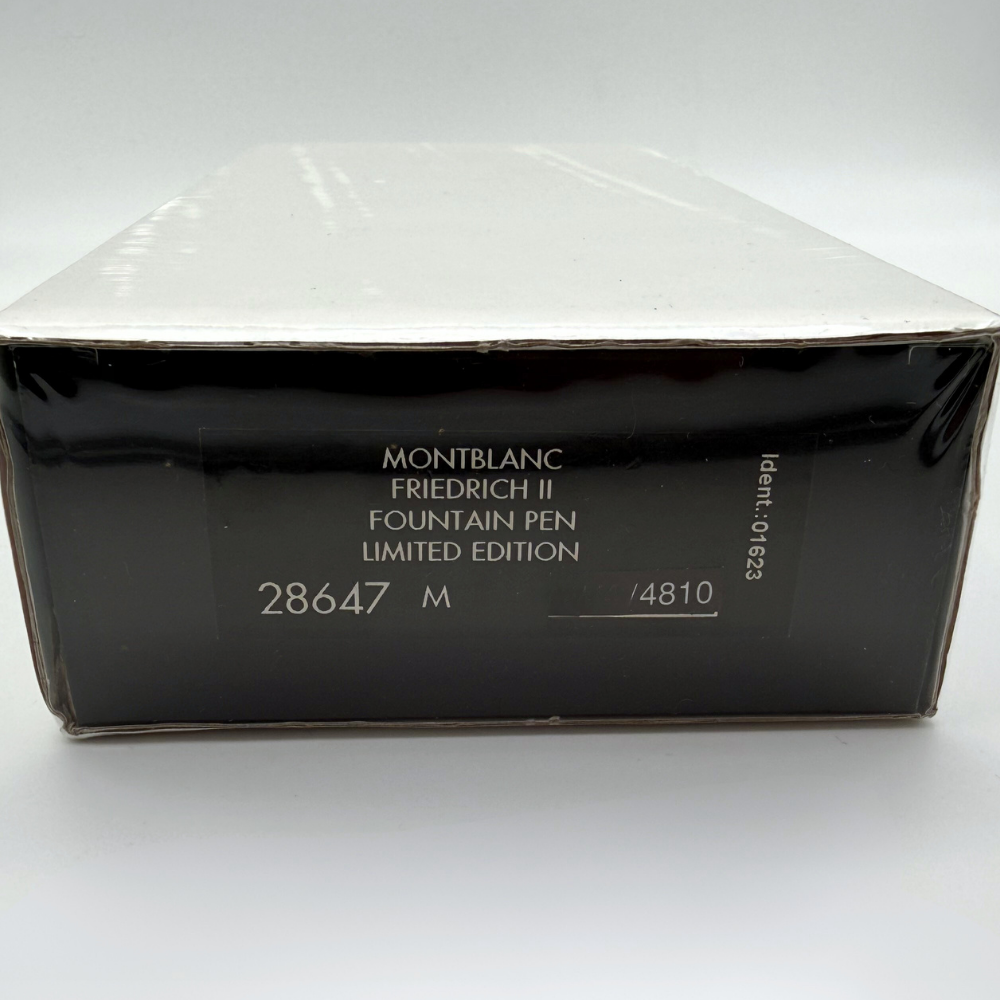 Montblanc PoA 4810 Friedrich II 1999 Sealed Füllfederhalter
