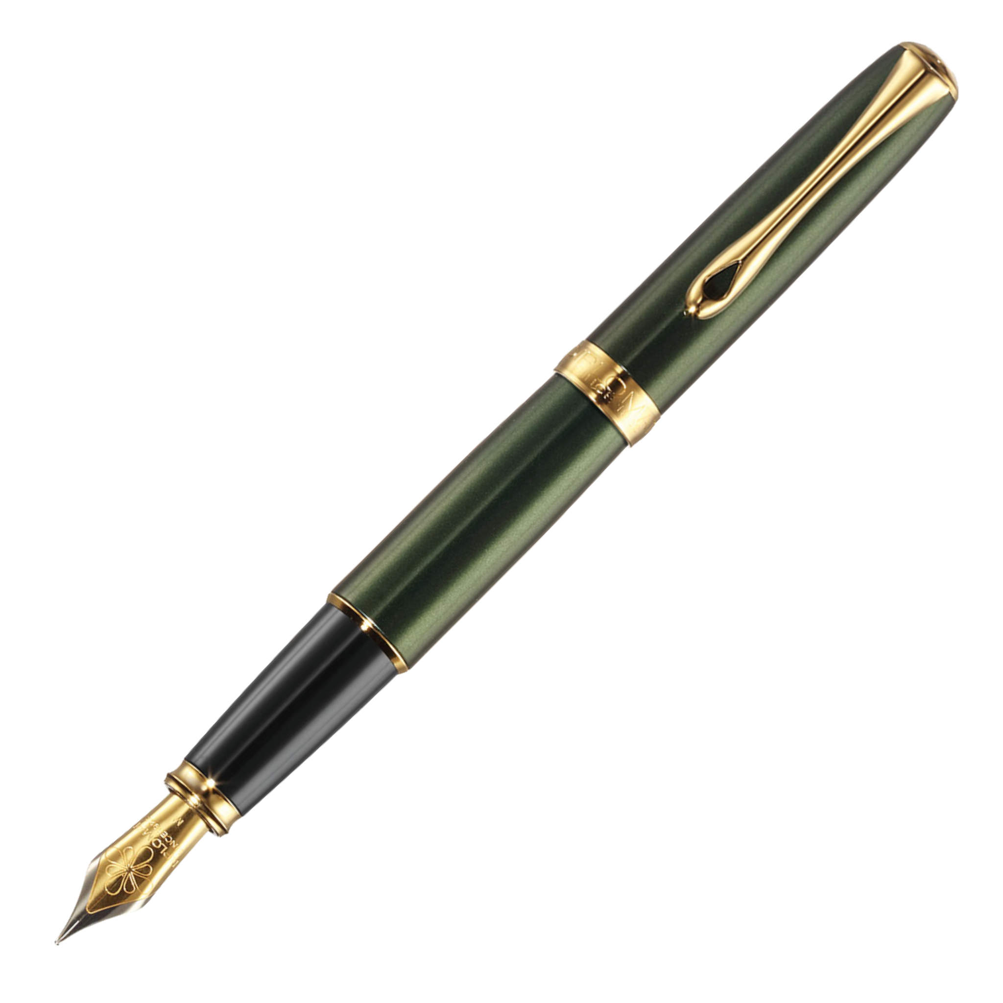 Diplomat Excellence A2 Evergreen vergoldet Füllfederhalter