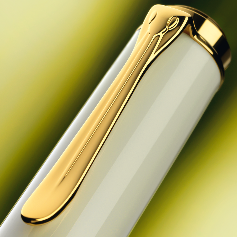 Pelikan M400 Schildpatt-Weiß Füllfederhalter