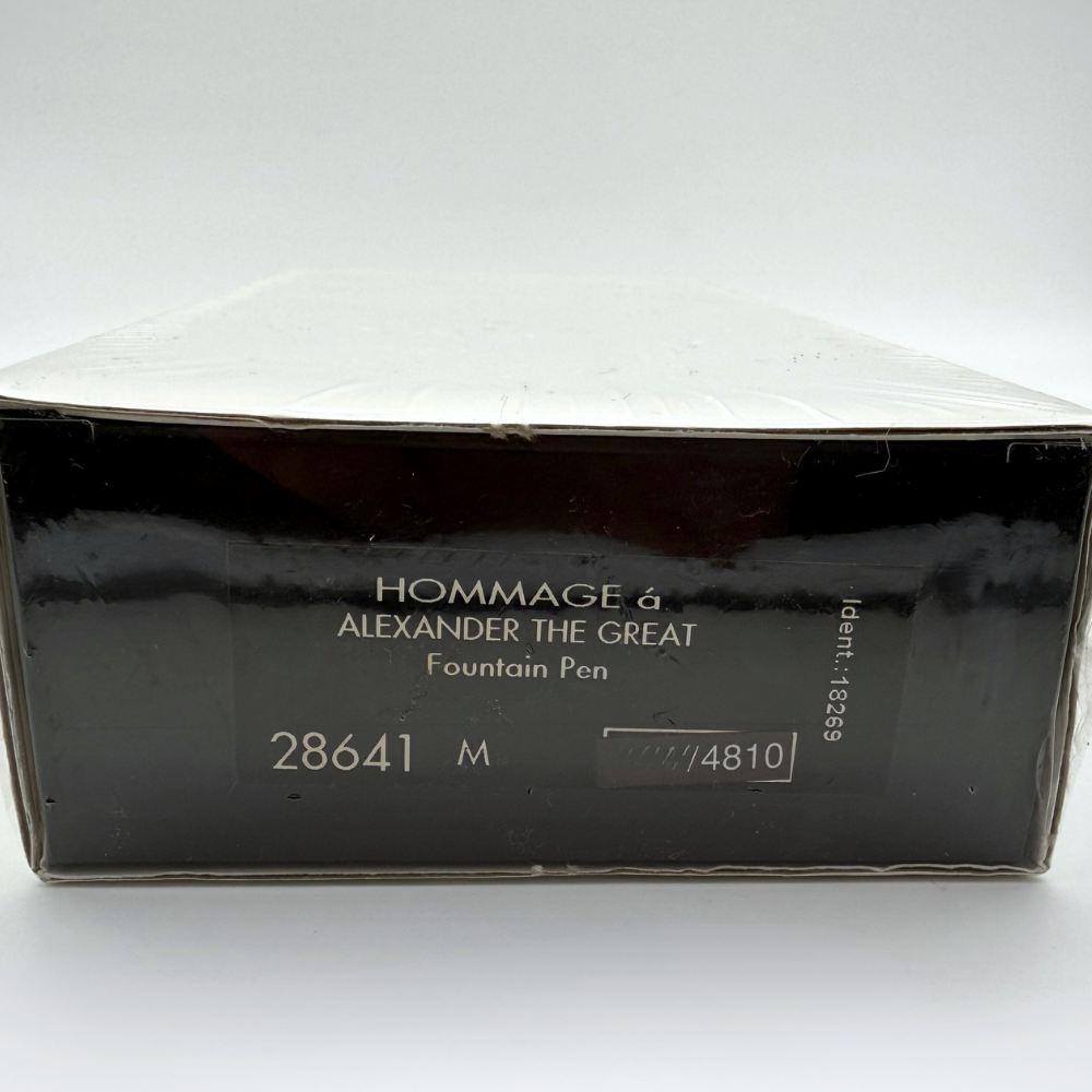 Montblanc PoA 4810 Alexander der Große 1998 Sealed Füllfederhalter