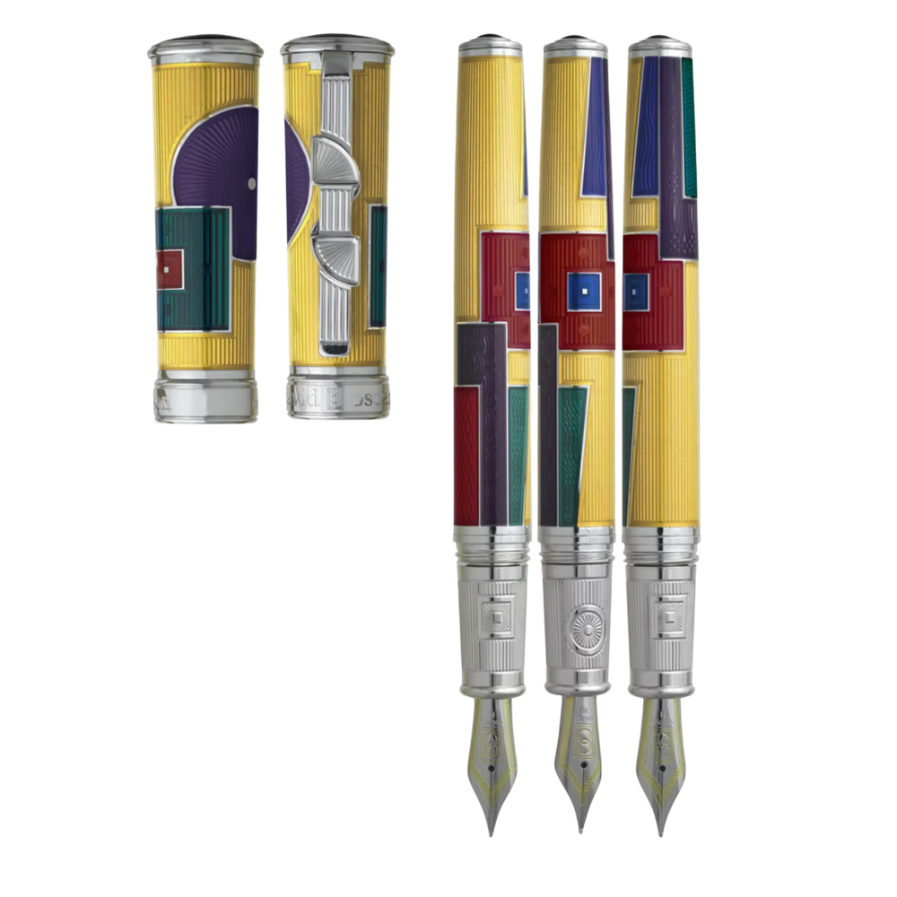 David Oscarson – 15th Anniversary American Art Deco Collection - Yellow