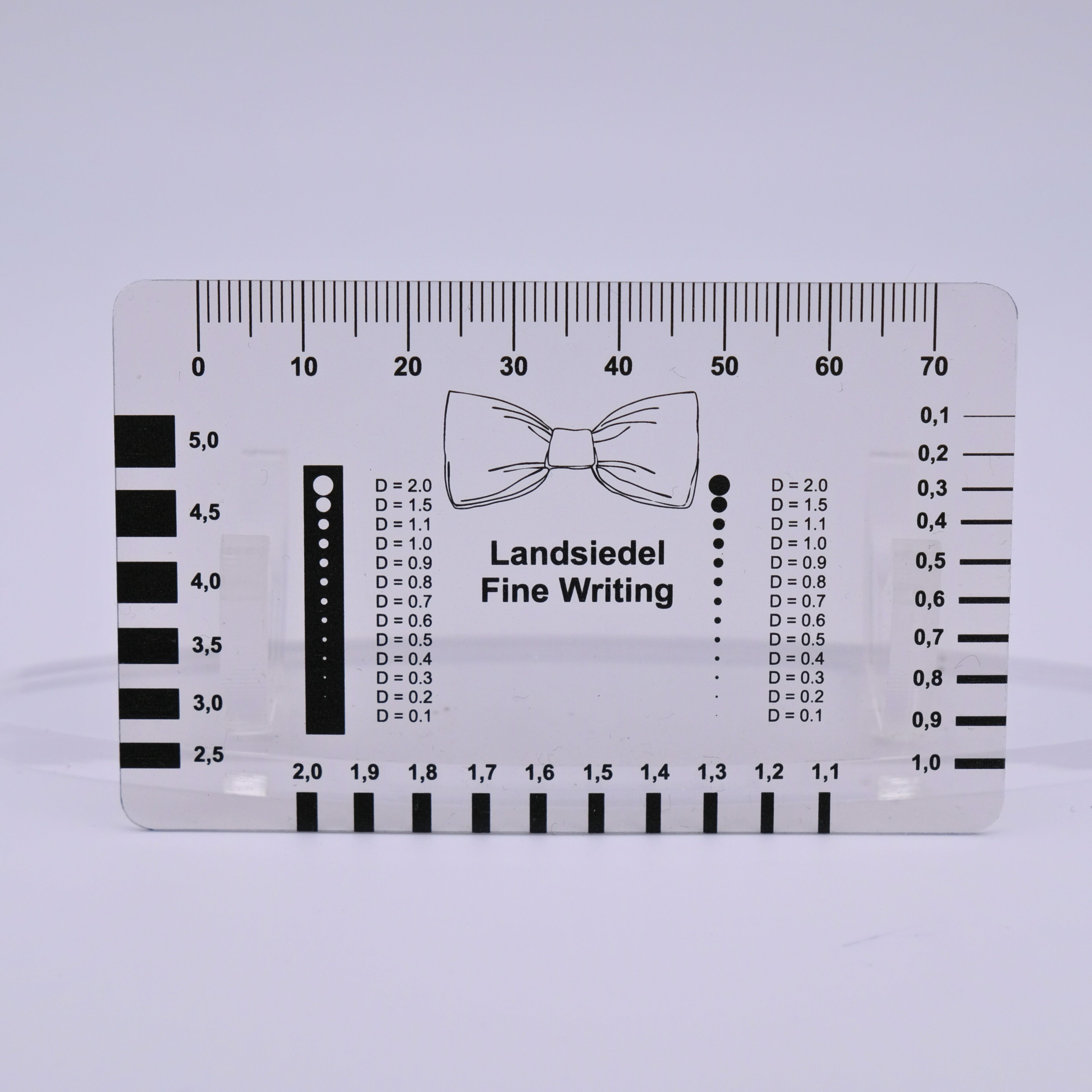 Crack ruler