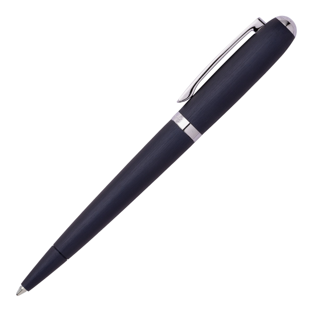 Hugo Boss Contour Brushed Navy Kugelschreiber