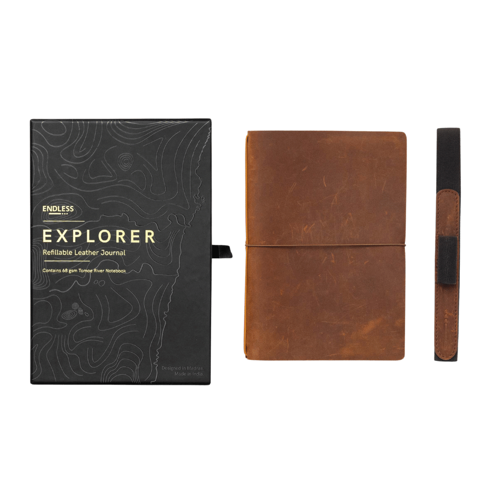 Endless Explorer Large Leder Journal