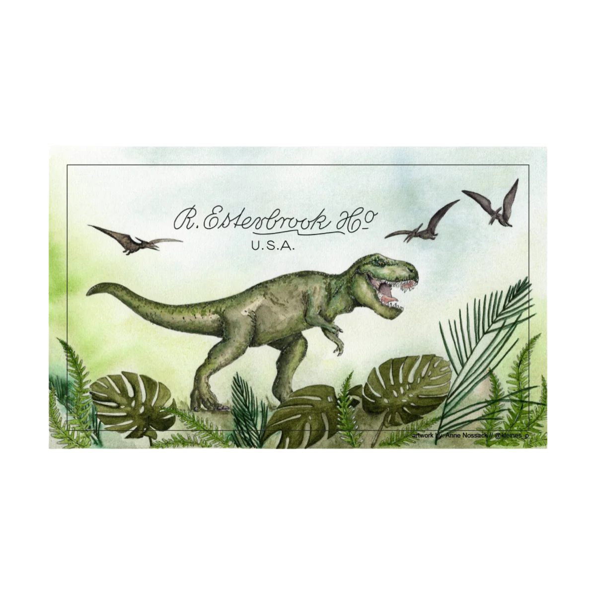 Esterbrook Jurassic Blotter Paper