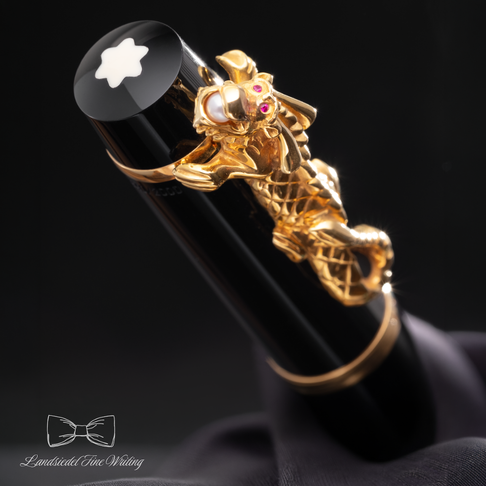 Montblanc Year of the Golden Dragon Limited Edition 2000 Fountain Pen