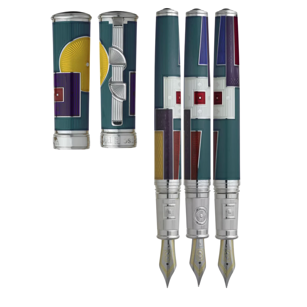 David Oscarson – 15th Anniversary American Art Deco Collection - Teal