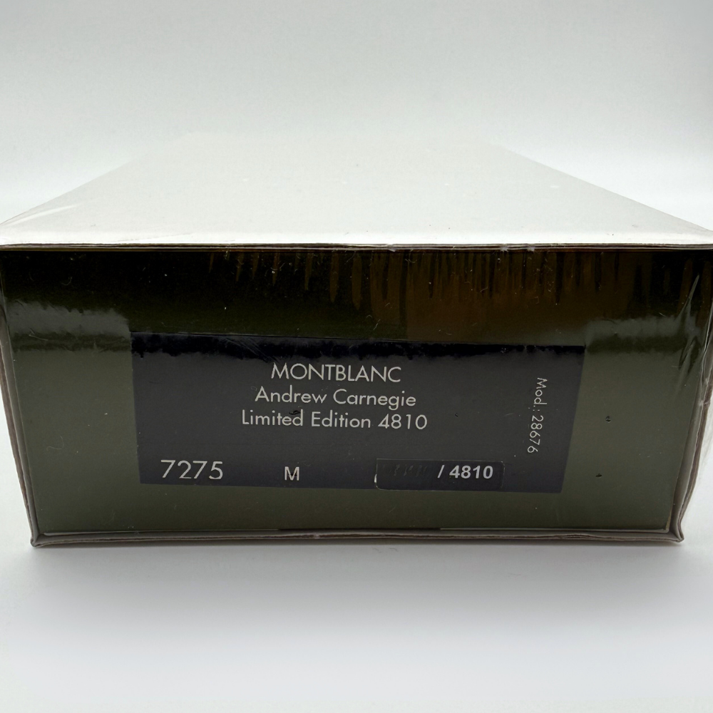 Montblanc PoA 4810 Andrew Carnegie 2002 Sealed Füllfederhalter
