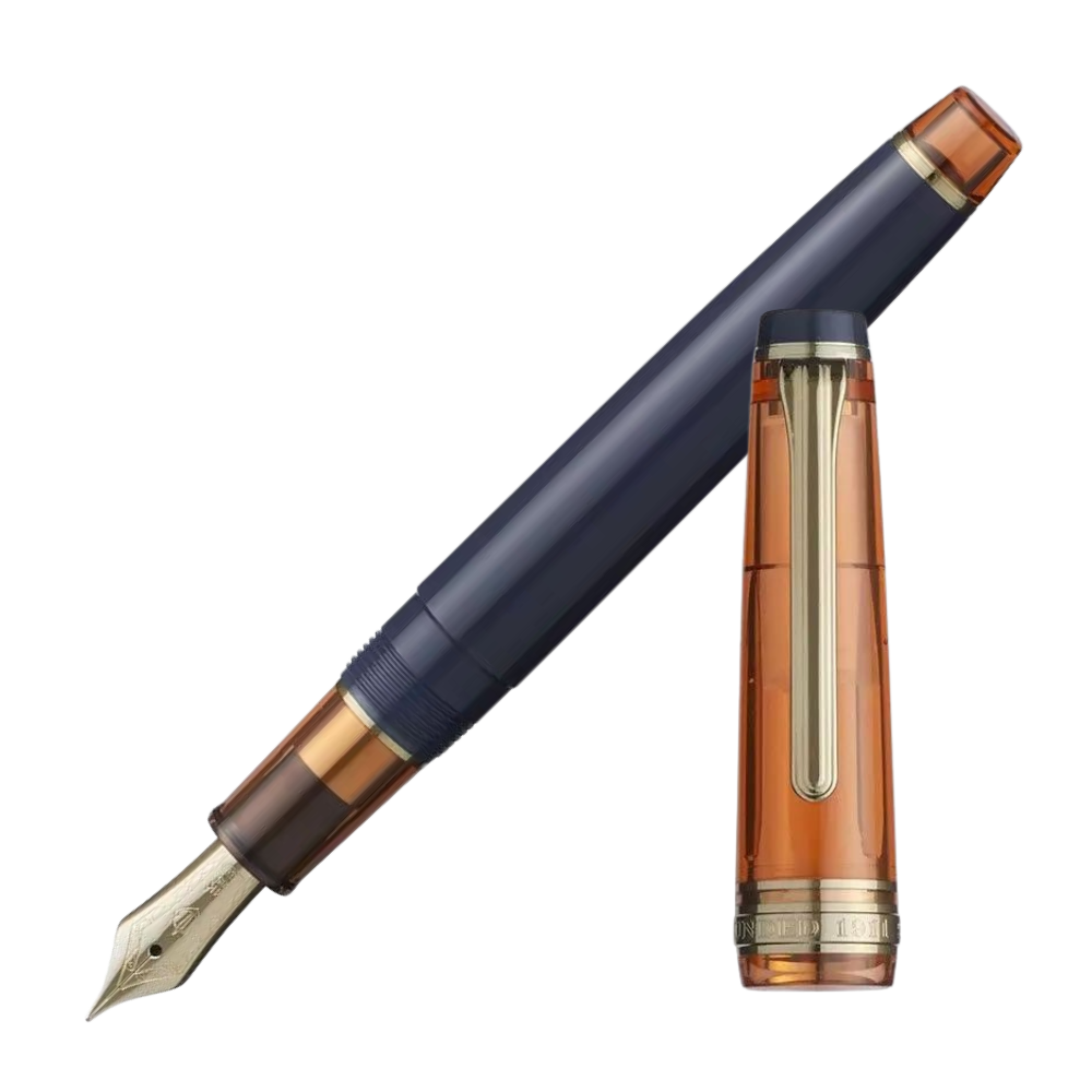 Sailor Pro Gear Slim „Manyo III Persimmon” Füllfederhalter