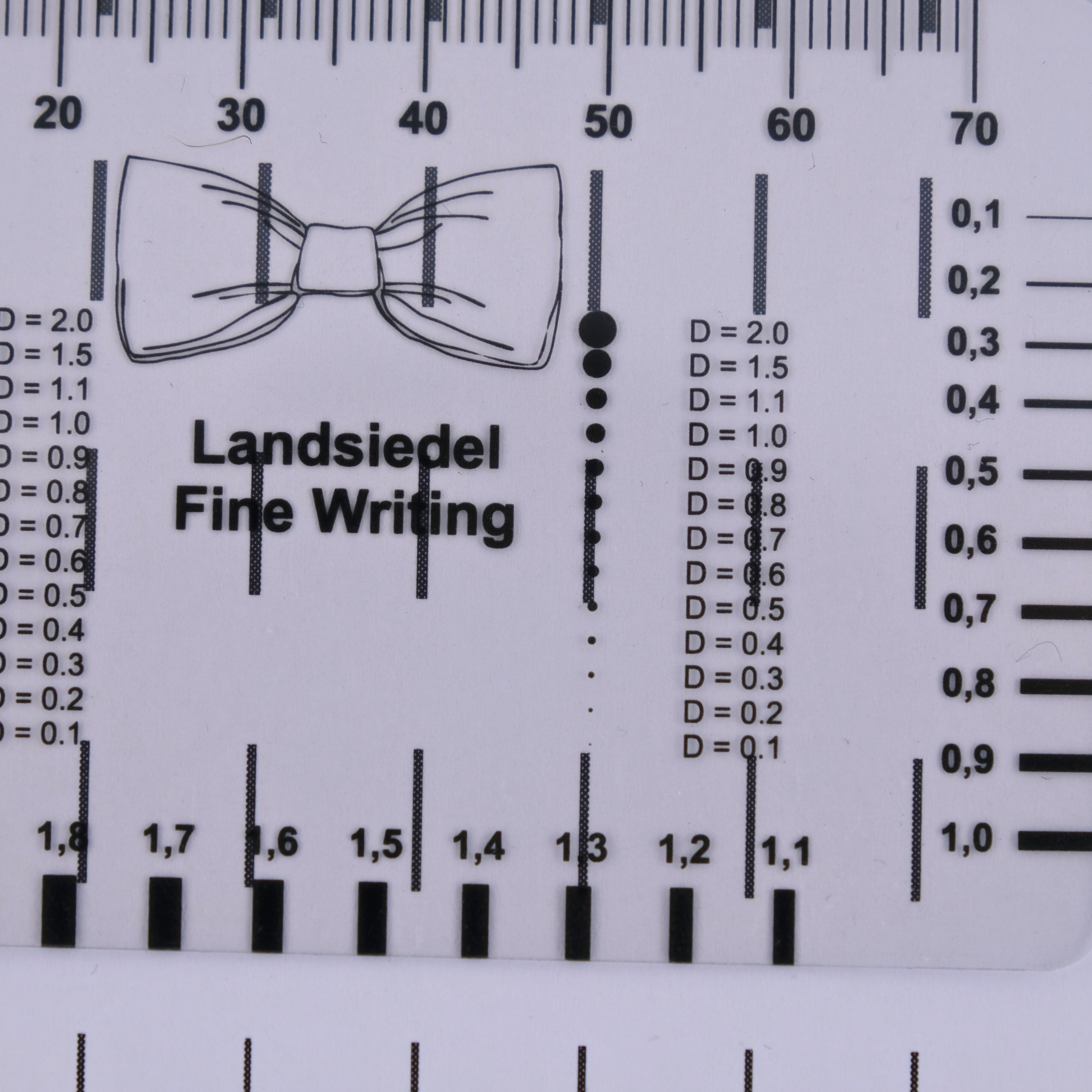 Crack ruler