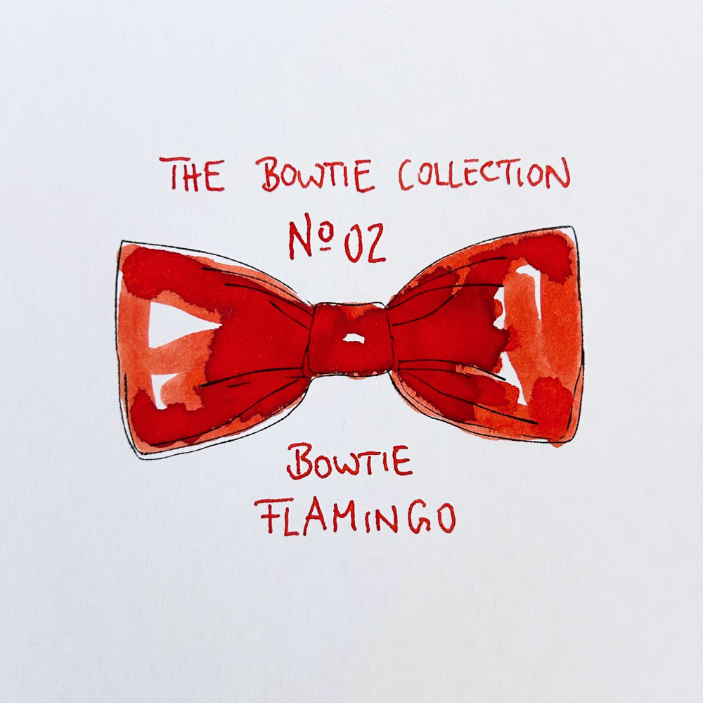 The BOWTIE Collection - No.2 Bowtie Flamingo - Limited Edition