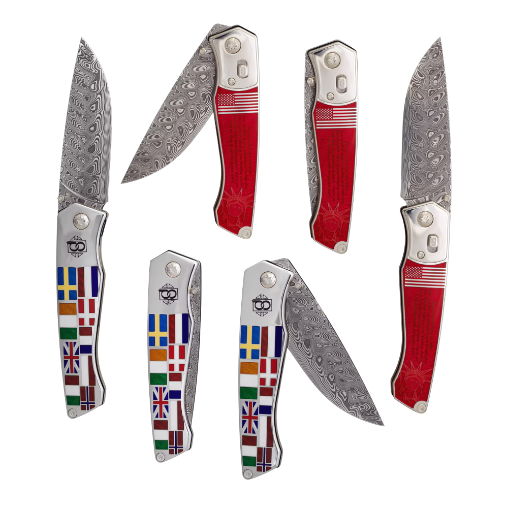 David Oscarson – Ellis Island Collection - Ruby Red - Messer