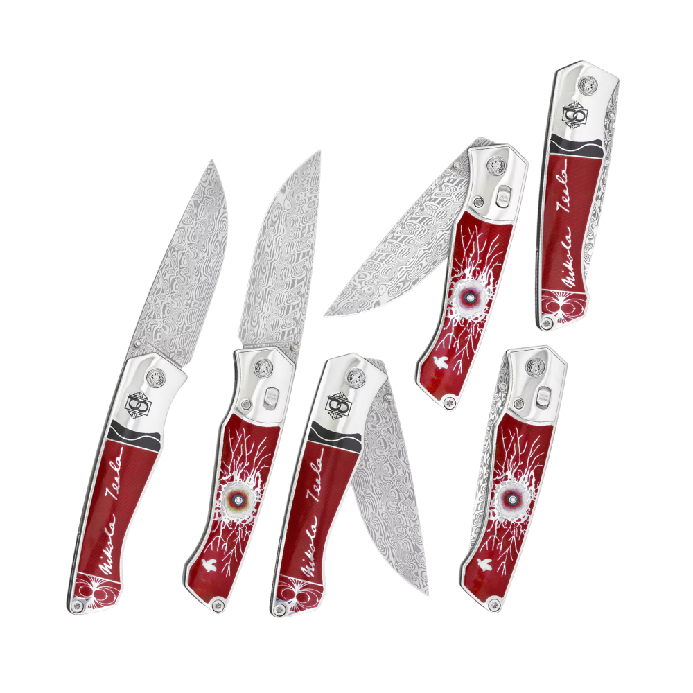David Oscarson – Nikola Tesla Collection - Red - Messer