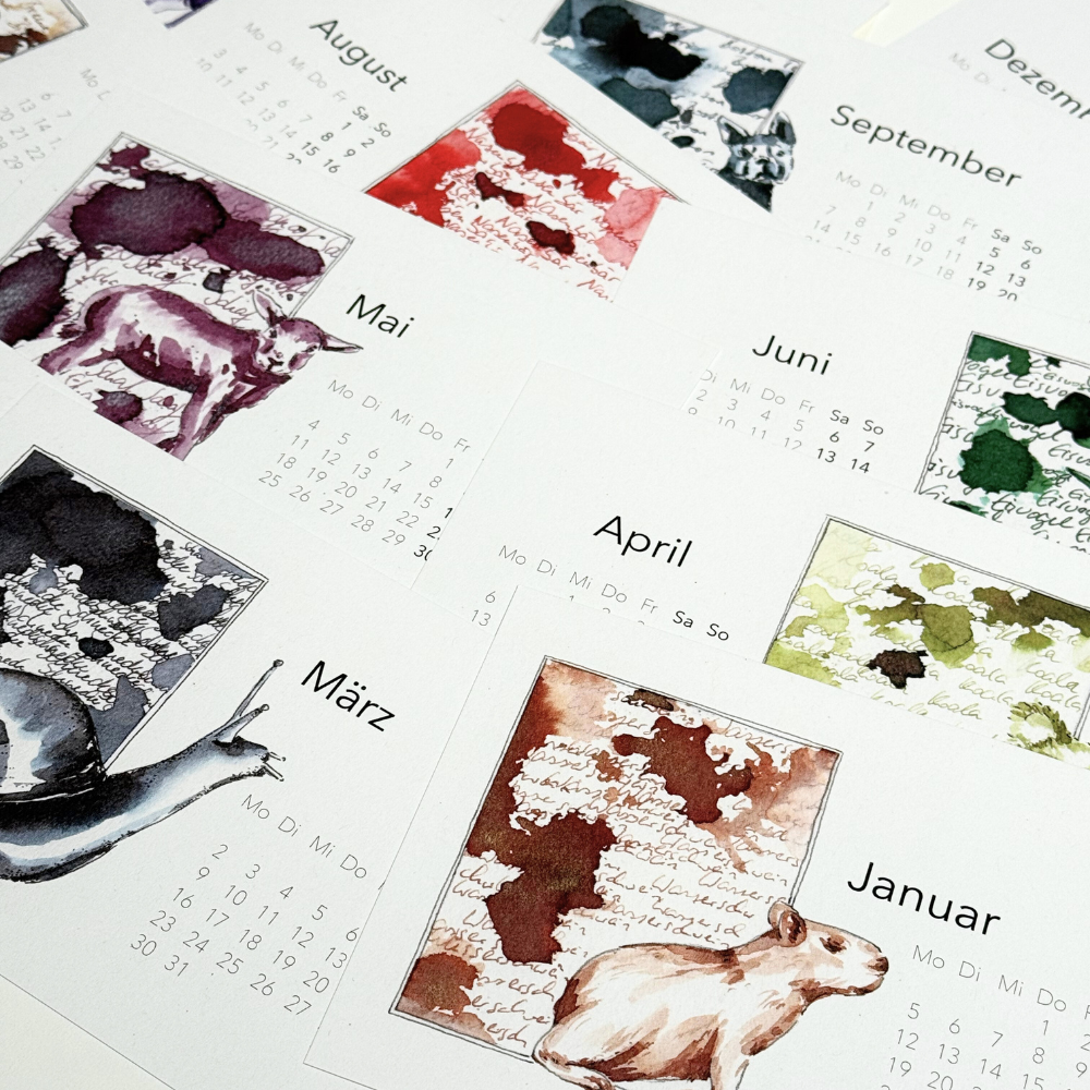 Postkarten Kalender 2026