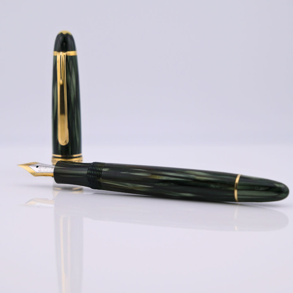 Montblanc Vintage 142 Meisterstück Green Striped Pre-Owned