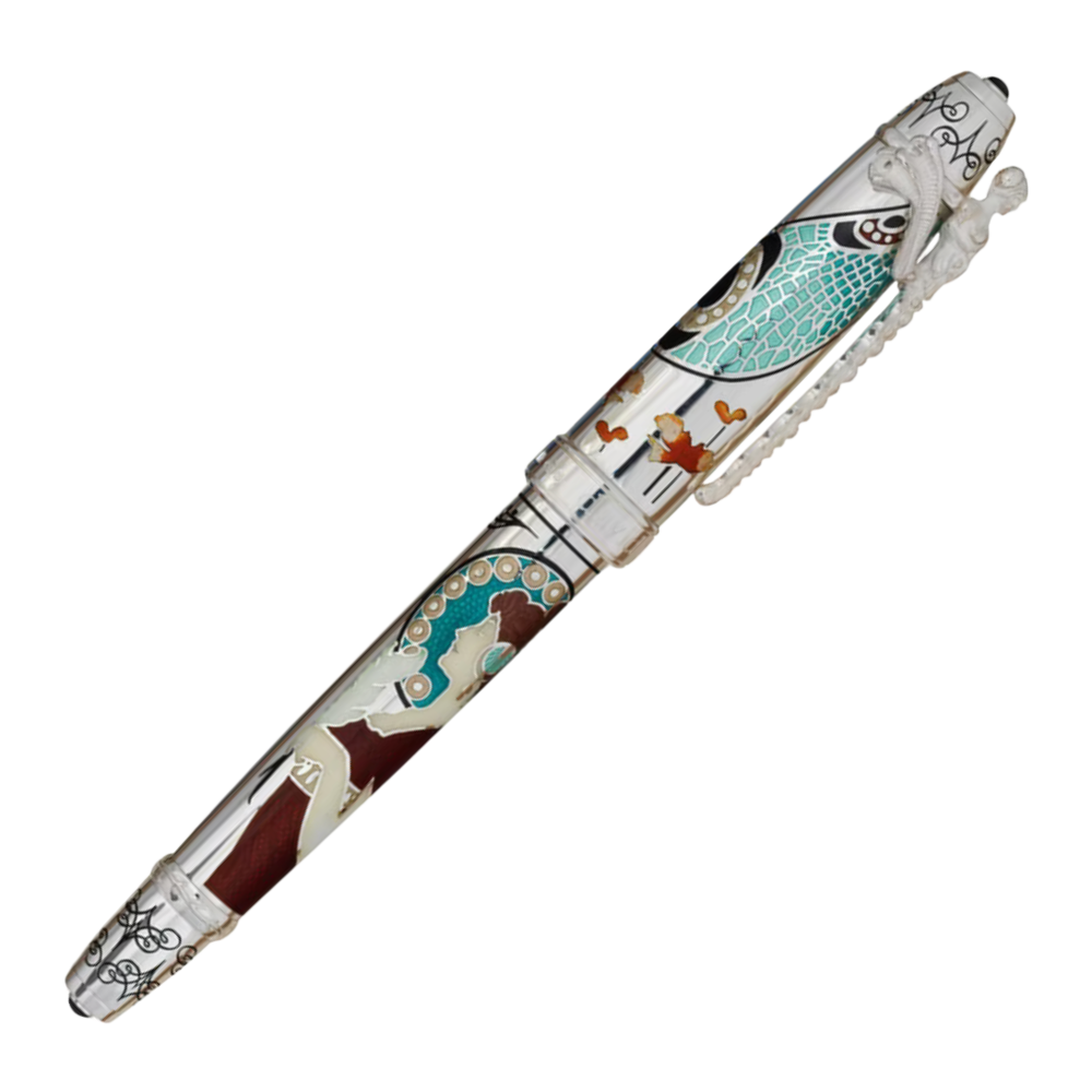 David Oscarson – 25th Anniversary Art Nouveau Collection - Ruby Red