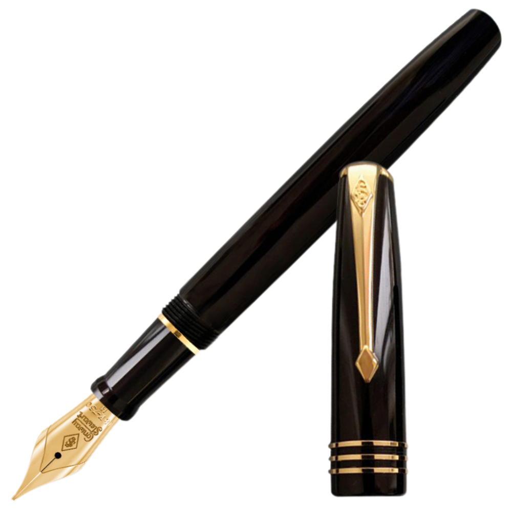 Conway Stewart Serie 58 Classic Schwarz-Gold