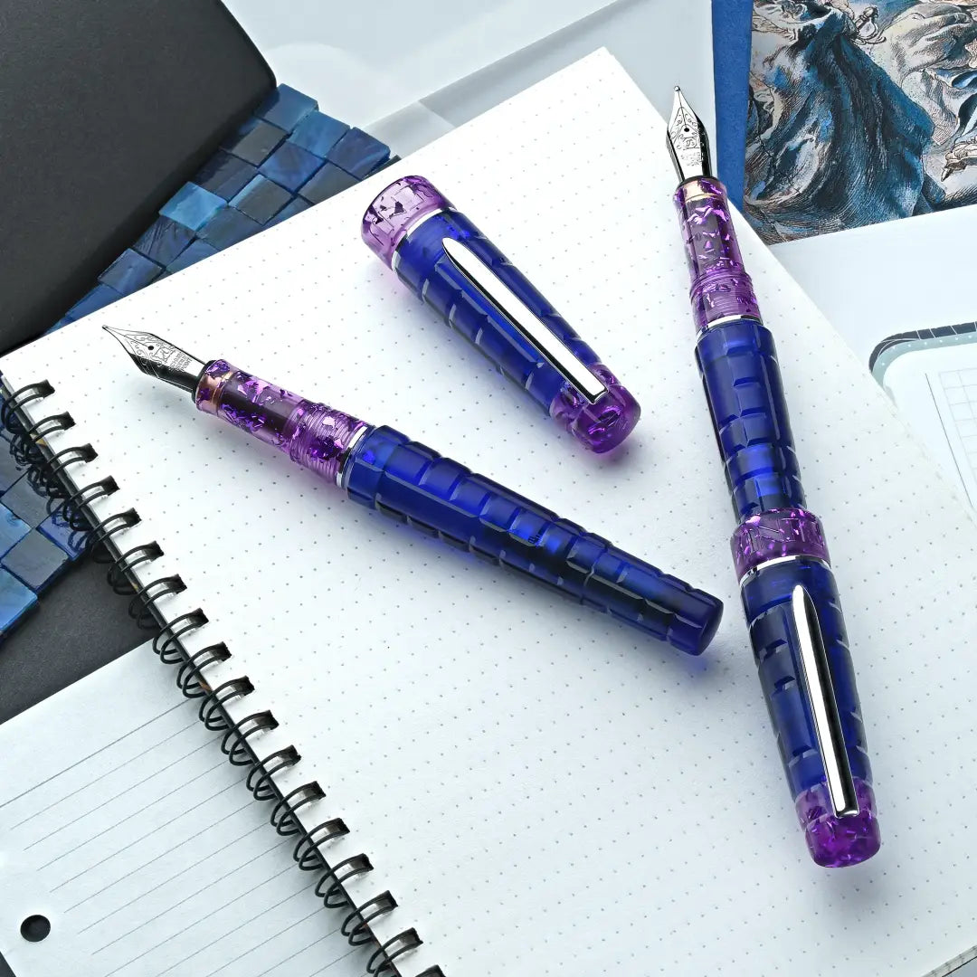 Benu Tessera - Tanzanite Füllfederhalter