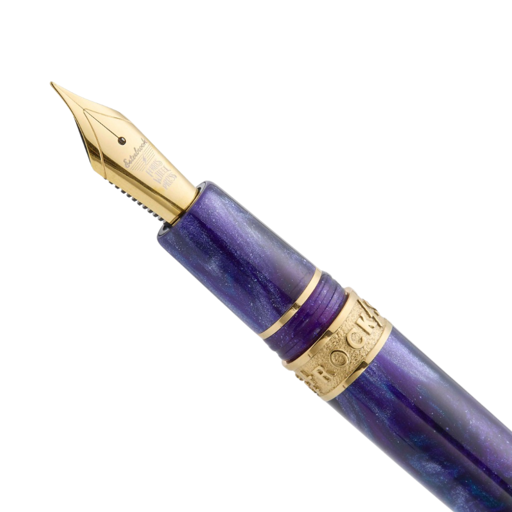 Esterbrook X Ferris Wheel Press Estie Rockstar Gold Trim Füllhalter