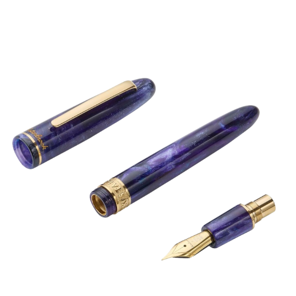 Esterbrook X Ferris Wheel Press Estie Rockstar Gold Trim Füllhalter