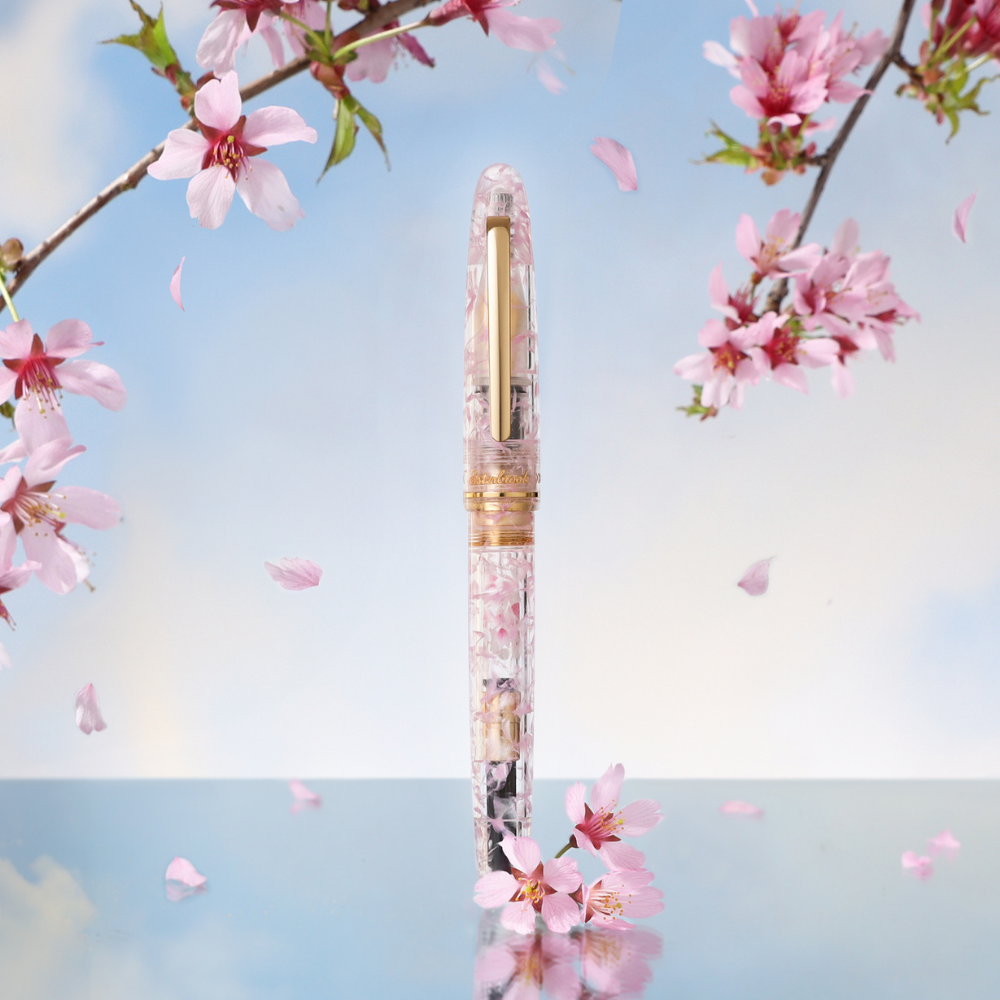 Esterbrook Estie X BUNGUBOX Cherry Blossom Gold Trim Füllhalter